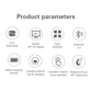 Frauen Smartwatch mit Bluetooth – Kompatibel mit Android & iOS, Wasserdicht & Leicht