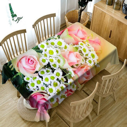 Blumen Tischdecken Tweed (16 Stile)