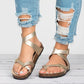 Frendorf | Flache Sandalen aus Leder