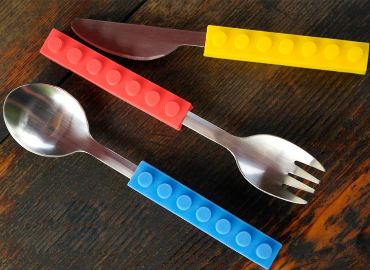 Frendorf | Bausteine Silikon Edelstahl Geschirrset