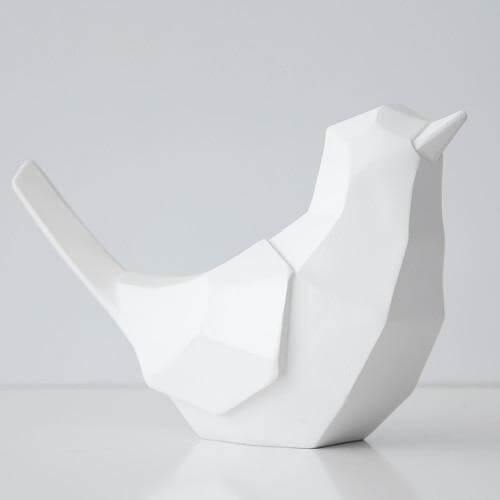 Geometrische Vogel Geldschwein