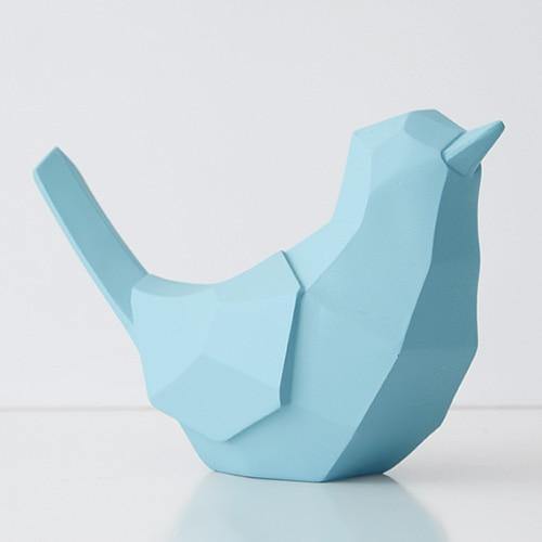 Geometrische Vogel Geldschwein