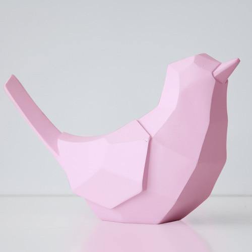 Geometrische Vogel Geldschwein