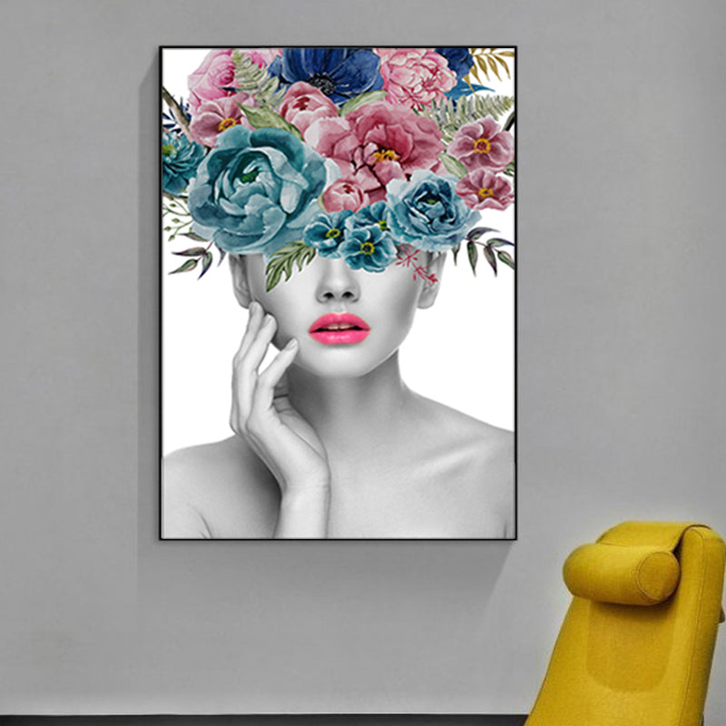 Schöne Fashionista - Leinwand Wandkunst Malerei