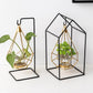 Frendorf | GeoLume Geometrischer Hängender Kerzenhalter oder Vase aus Eisen | Modernes Design | Vielseitige Deko