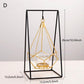 Frendorf | GeoLume Geometrischer Hängender Kerzenhalter oder Vase aus Eisen | Modernes Design | Vielseitige Deko