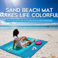 Frendorf | XXL Sandfreies Strandtuch | Zandsheet® | 200x200