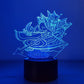 Lampe 3D Naruto Sasuke Susanoo