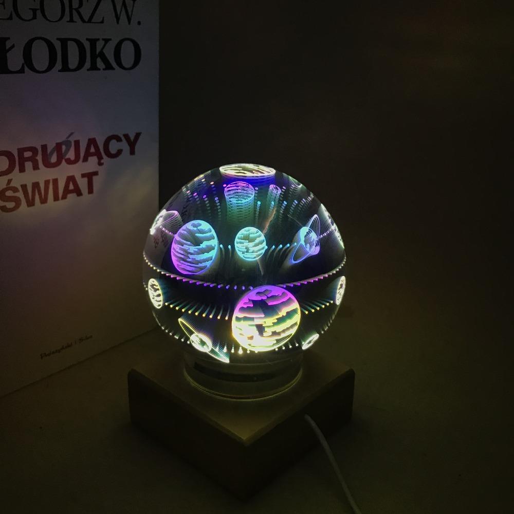 Frendorf | NovaOrb LED Nachtlicht | Art Deco Kristallkugel | Faszinierende Sternenprojektion