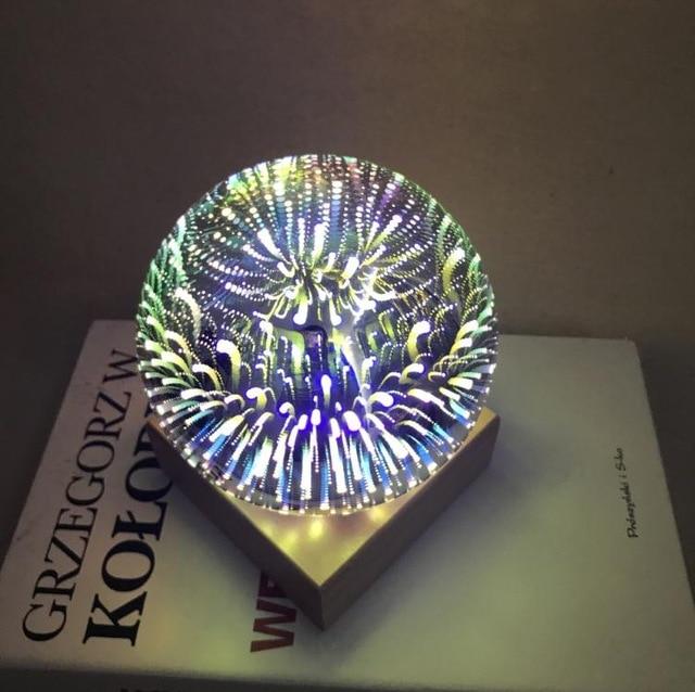 Frendorf | NovaOrb LED Nachtlicht | Art Deco Kristallkugel | Faszinierende Sternenprojektion