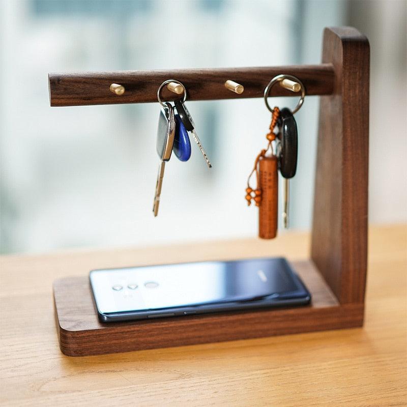 Frendorf | KeyBranch Schlüsselhalter Ständer | Mehrzweck Schlüssel Organizer | Modernes Design für Flur & Büro