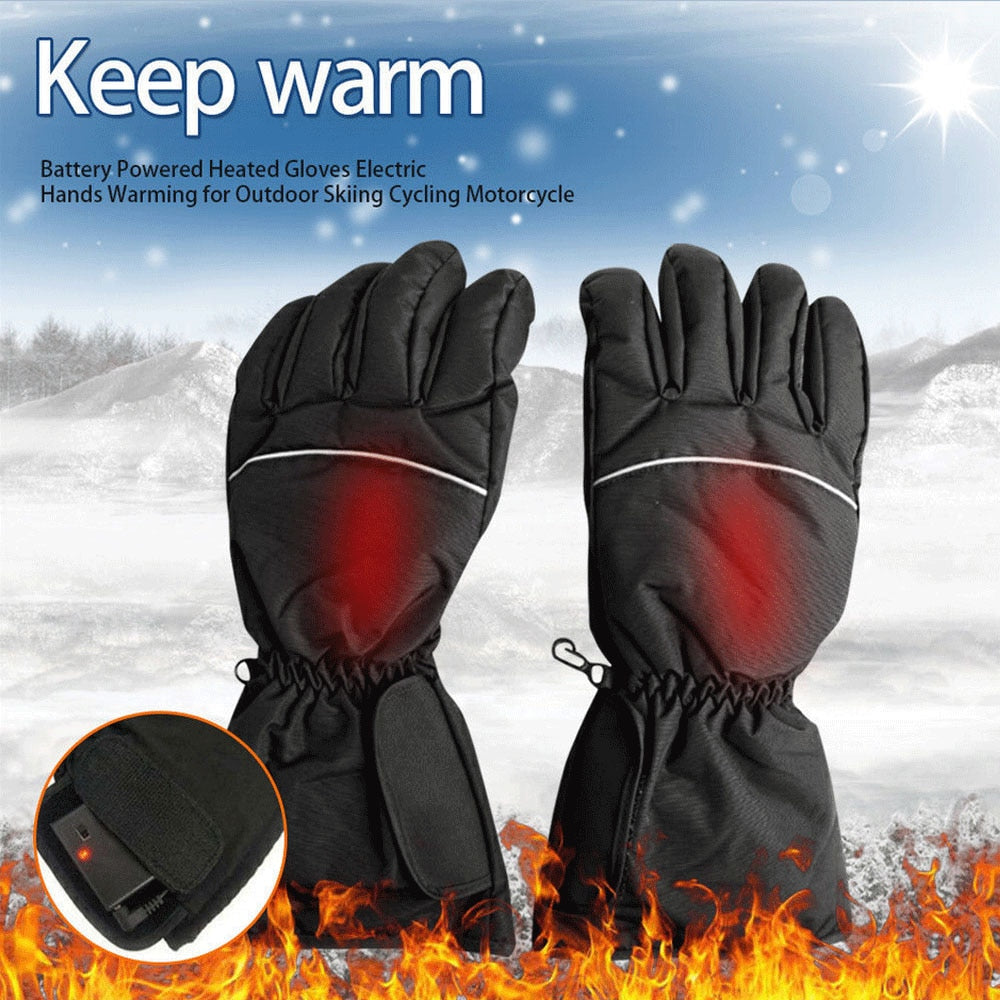 Beheizte Handschuhe für den Winter