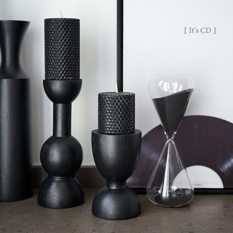 Frendorf | Lumeva Elegante Kerzenhalter Set | Minimalistisches Design | Dekoration für Wohnzimmer, Esstisch & besondere Anlässe