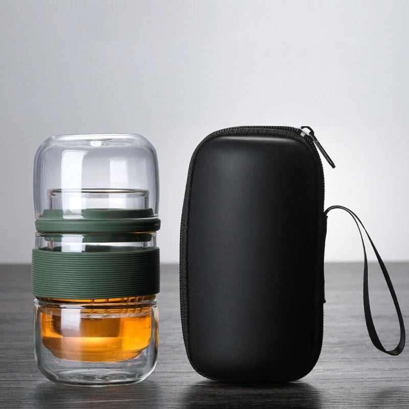 Mini Pocket Thermoresistente Reise-Teekanne