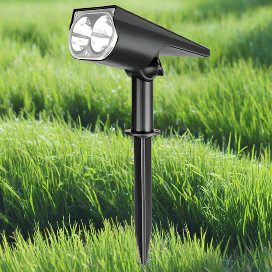 Frendorf | 1+1 GRATIS - Solar-Strahler | SolarSpotlight - Warmweiß