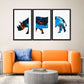 Frendorf | Rhino Abstract Silhouette Wandkunst