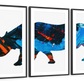 Frendorf | Rhino Abstract Silhouette Wandkunst
