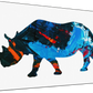 Frendorf | Rhino Abstract Silhouette Wandkunst
