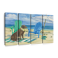 Frendorf | Grayton Beach Hund Wandkunst