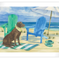 Frendorf | Grayton Beach Hund Wandkunst