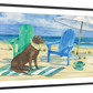 Frendorf | Grayton Beach Hund Wandkunst
