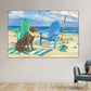 Frendorf | Grayton Beach Hund Wandkunst