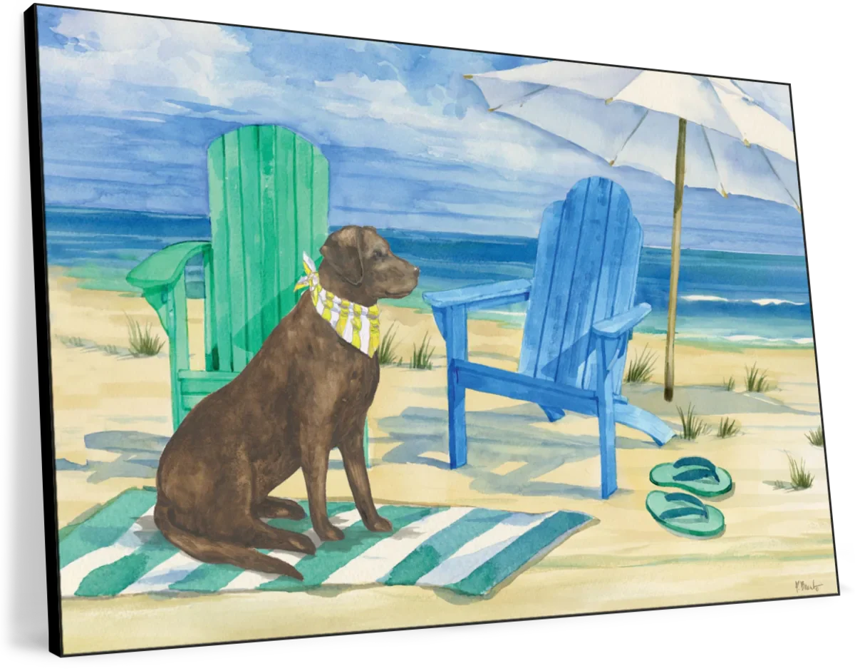 Frendorf | Grayton Beach Hund Wandkunst