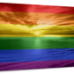 Frendorf | Ein Regenbogen Sonnenuntergang Wandkunst