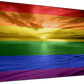 Frendorf | Ein Regenbogen Sonnenuntergang Wandkunst