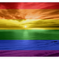 Frendorf | Ein Regenbogen Sonnenuntergang Wandkunst