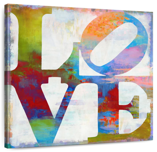Frendorf | Liebe In Farbe III Wandkunst