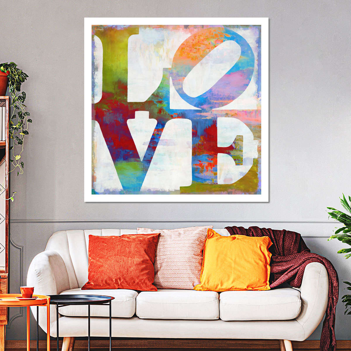 Frendorf | Liebe In Farbe III Wandkunst