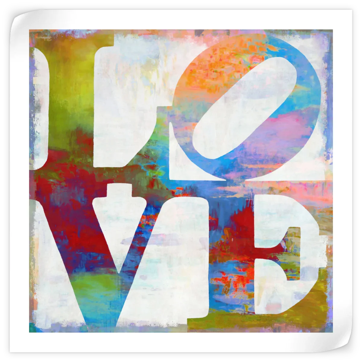 Frendorf | Liebe In Farbe III Wandkunst