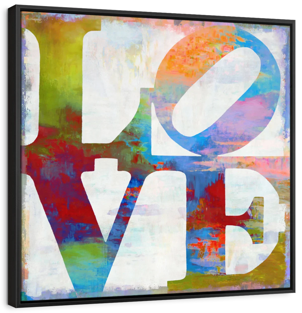 Frendorf | Liebe In Farbe III Wandkunst
