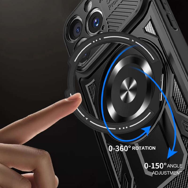 Frendorf | ArmorEdge Taktische MagStand Hülle – Militärischer Schutz & Magnetisches Laden bereit