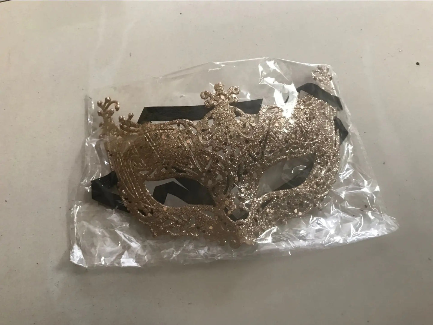 Frendorf | Abschlussball-Make-up-Kostüm, Spitzenmaske