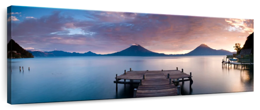Frendorf | Jetty In Lake Atitlan Santa Cruz La Laguna Wandkunst