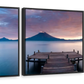 Frendorf | Jetty In Lake Atitlan Santa Cruz La Laguna Wandkunst