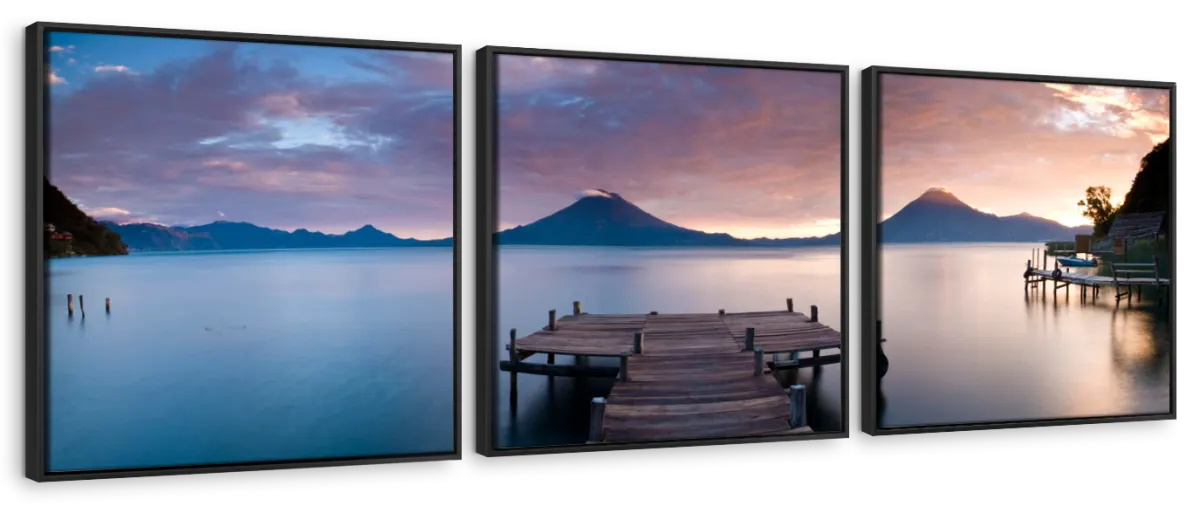 Frendorf | Jetty In Lake Atitlan Santa Cruz La Laguna Wandkunst