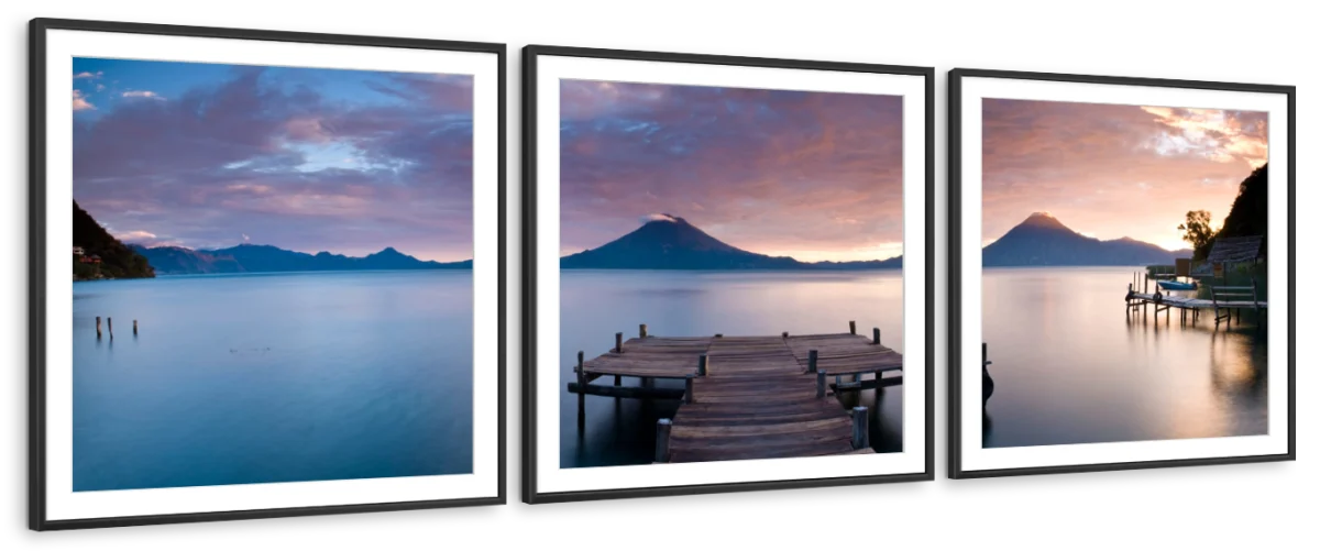 Frendorf | Jetty In Lake Atitlan Santa Cruz La Laguna Wandkunst