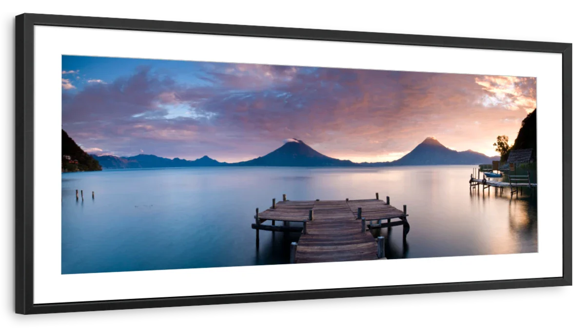 Frendorf | Jetty In Lake Atitlan Santa Cruz La Laguna Wandkunst