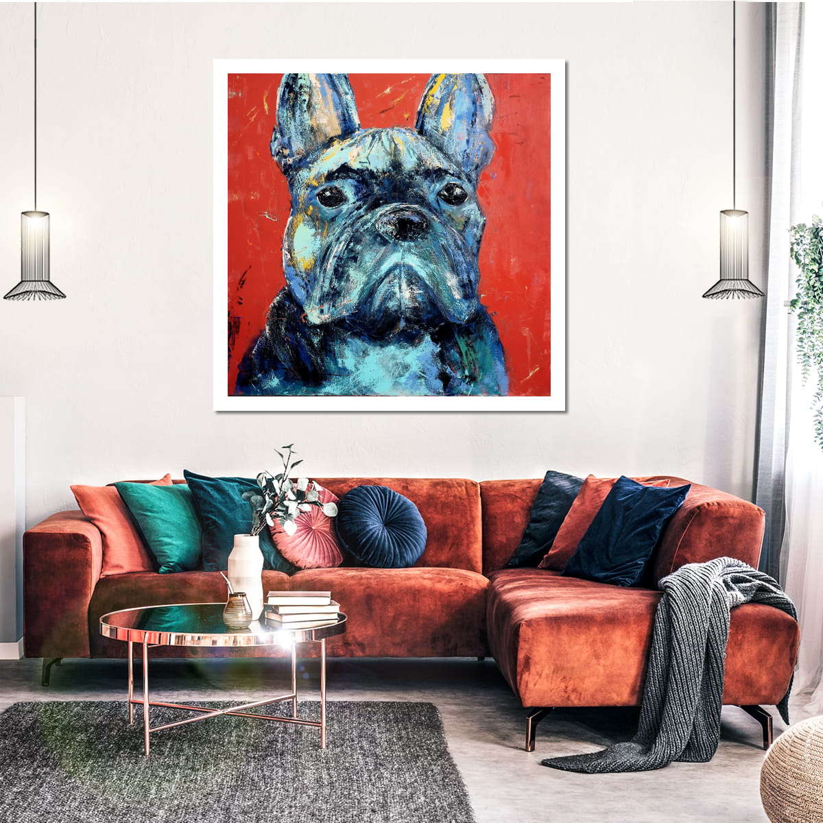 Frendorf | Ein Frenchie Wandkunst