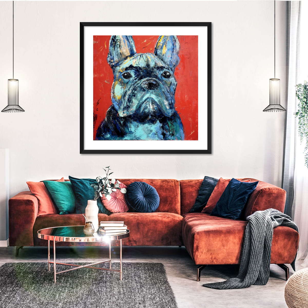 Frendorf | Ein Frenchie Wandkunst