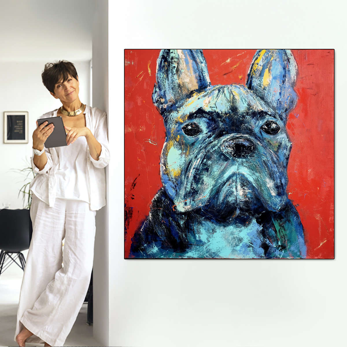 Frendorf | Ein Frenchie Wandkunst