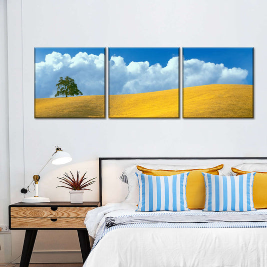 Frendorf | Lone Oak Tree At Hillside In Paso Robles Wandkunst