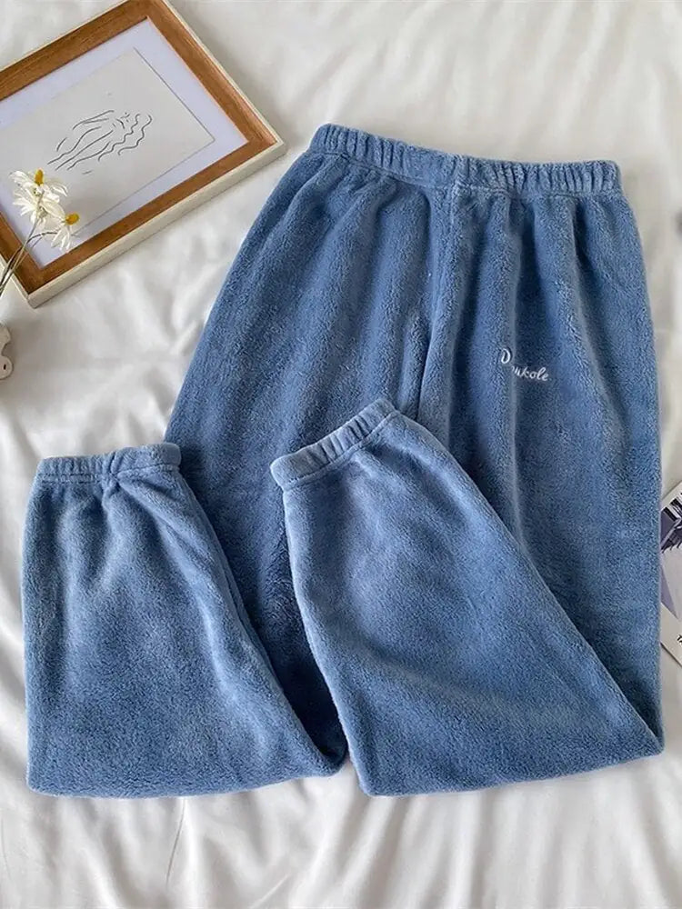 Frendorf | Winter-Pyjama-Set aus weichem Samt
