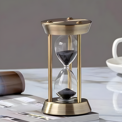 Retro Metall Sanduhr