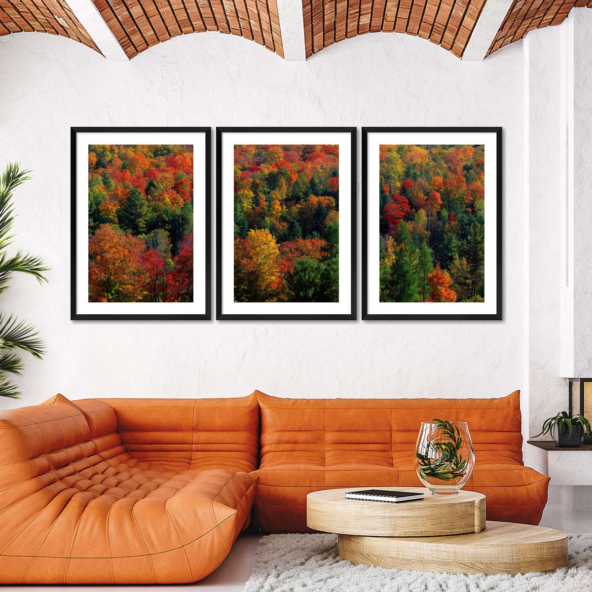 Frendorf | Herbstblätter in Vermont USA Wandkunst