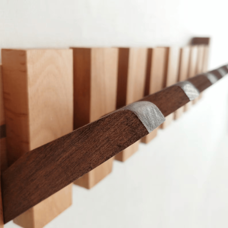 Garderobe - PianoWood - Handgemachtes Design - 5-13 Haken