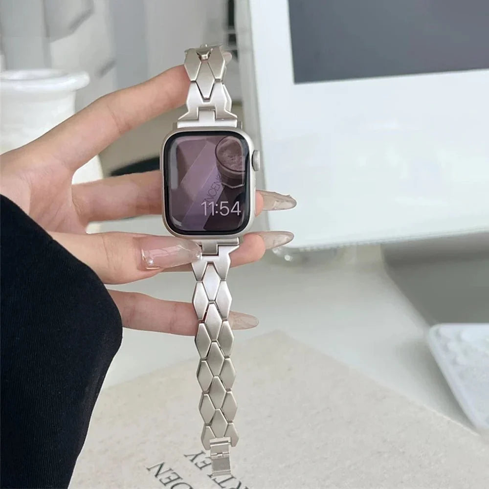 Frendorf | RadiantGem Edelstahl Damen Armband Uhr